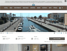 Tablet Screenshot of hotelresidenceesplanade.it